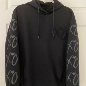 The Weeknd x H&M Black XO Hoodie Size Men's Small